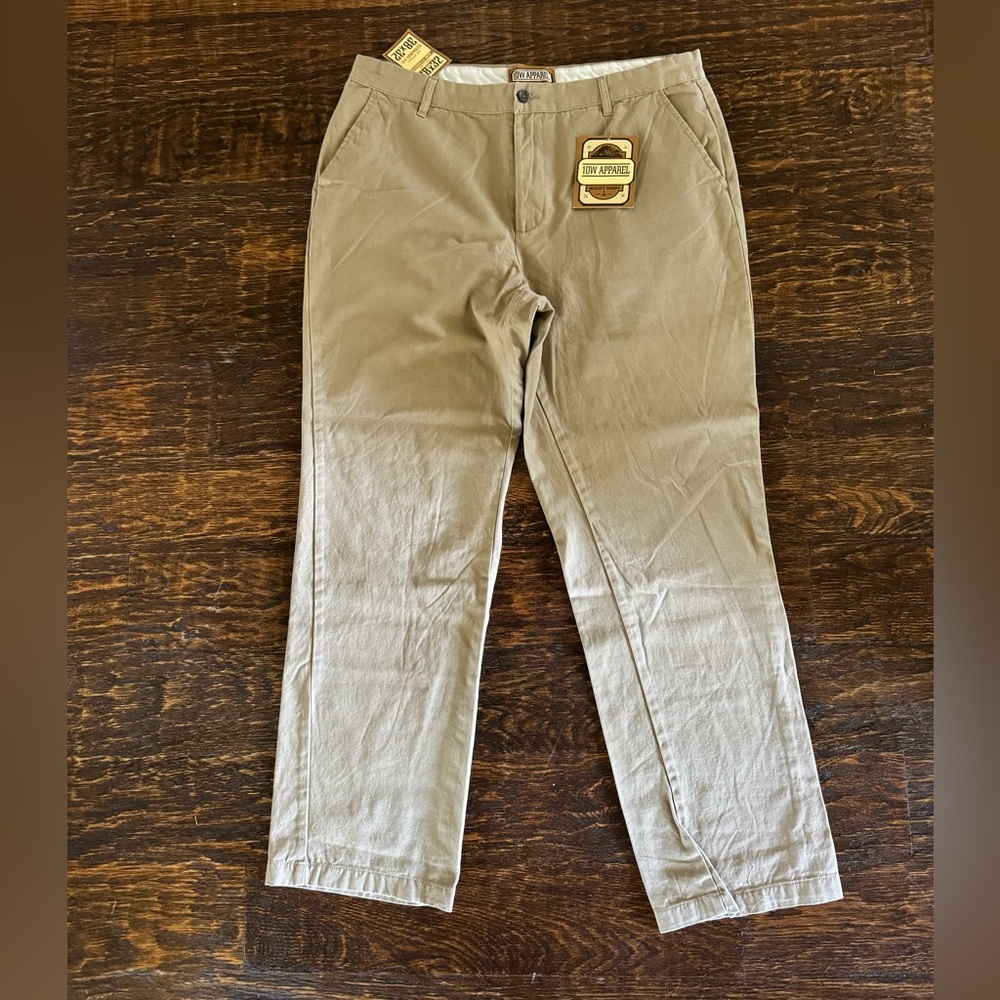 Men’s khakis - New with tags! 10W apparel - straight fit - 38 x 32